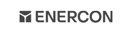 skywings.com.pl - The image shows the ENERCON logo, featuring a stylised, geometric icon to the left of ENERCON in bold, uppercase letters. The monochromatic grey design reflects expertise in wind turbine maintenance such as HSS bearing replacement. Wind Turbine Service & Maintenance, Windenergieanlagen-Service & Instandhaltung